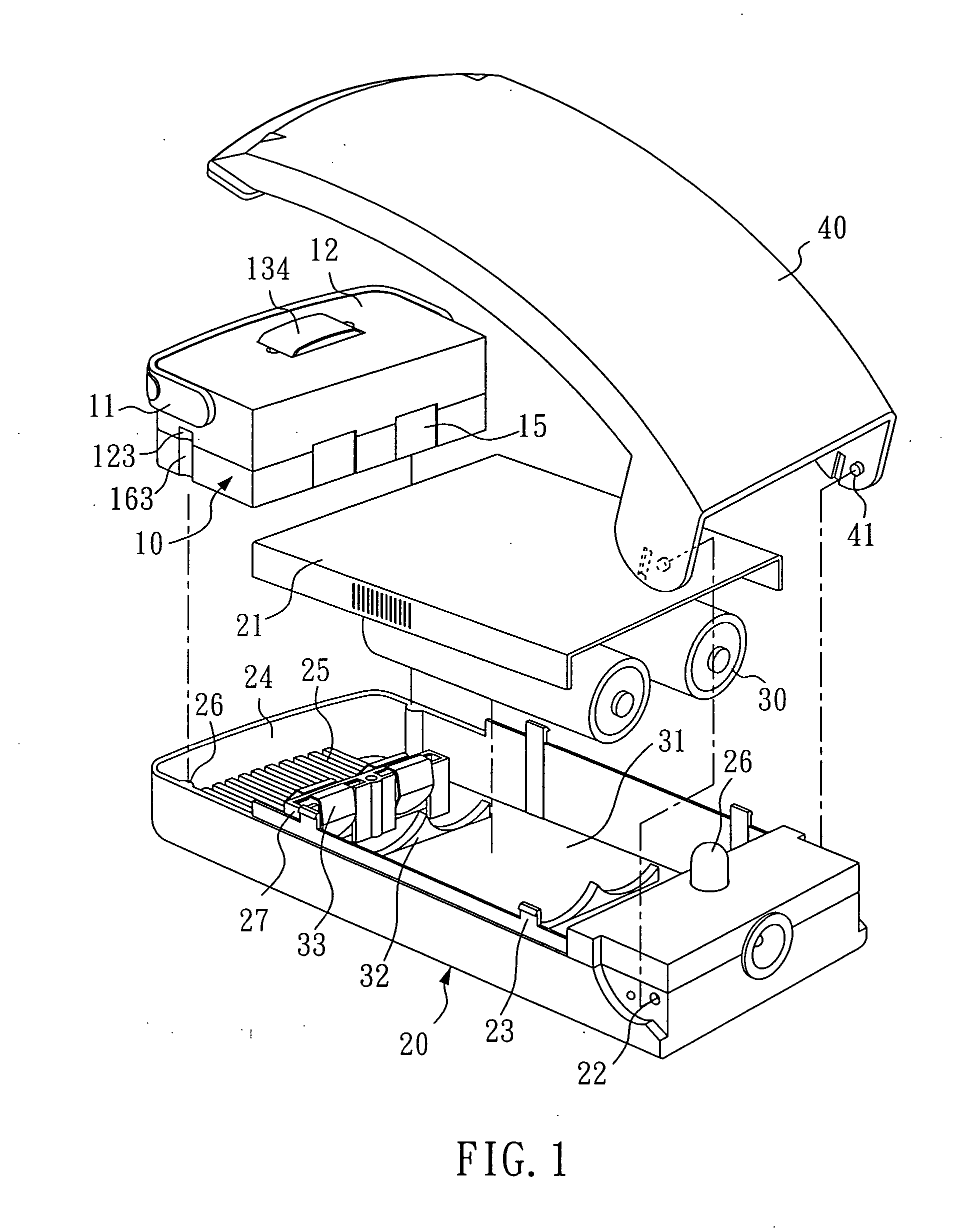 Hand-held electric sealer having a detachable electric sealing module