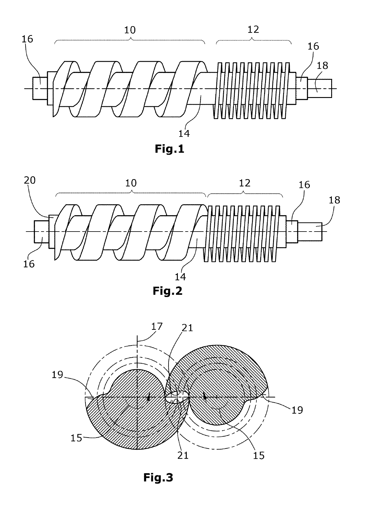 Screw-type vacuum pump