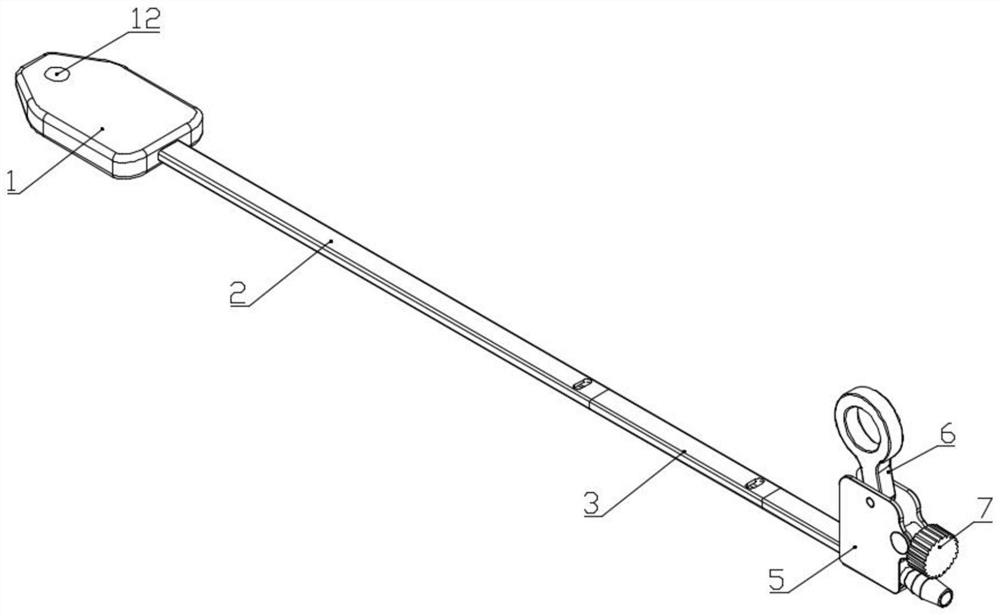 Surgical instrument for establishing posterior sternum space