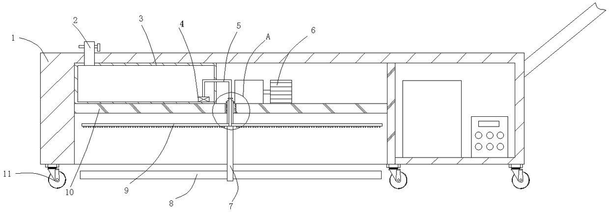 Weeding device for plant protection