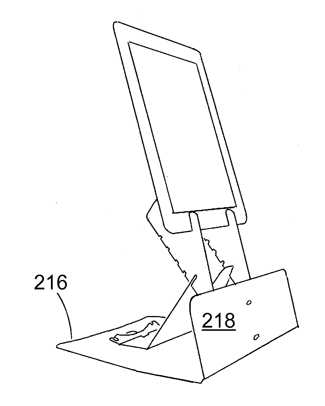 Apparatus and method for using a tablet computer