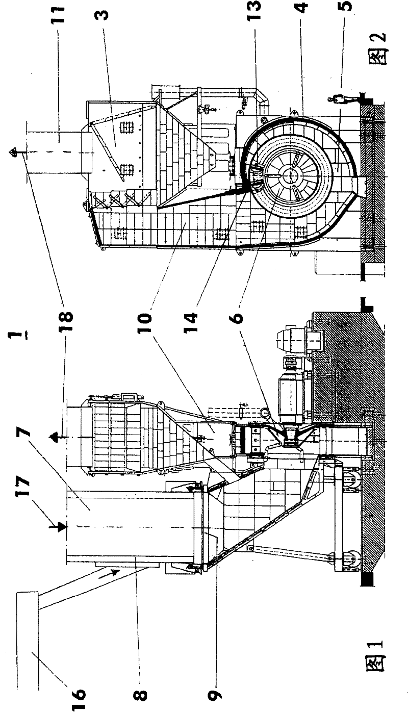Method and assembly for regulating the grind drying procedure of a coal dust ventilator mill