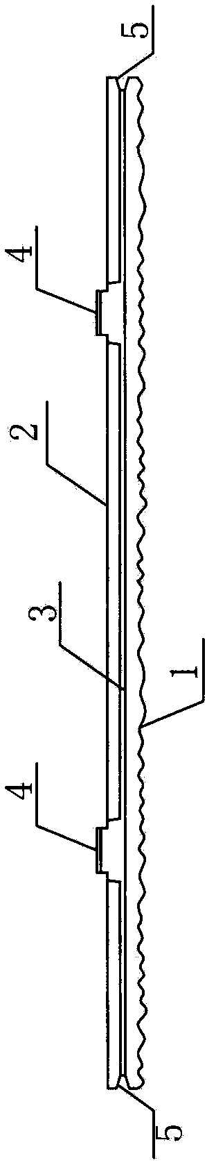 Installation and leveling method of external thermal insulation cement decorative panel with flexible sealing joint