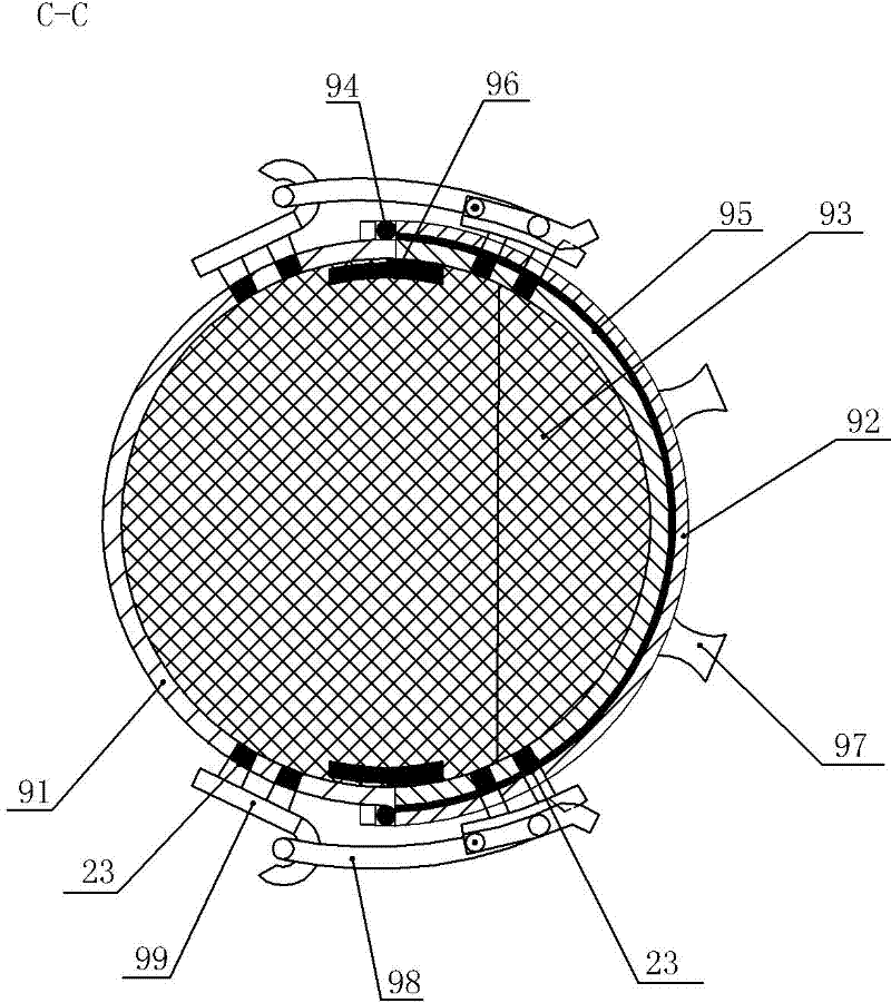 Household wastewater recycling device