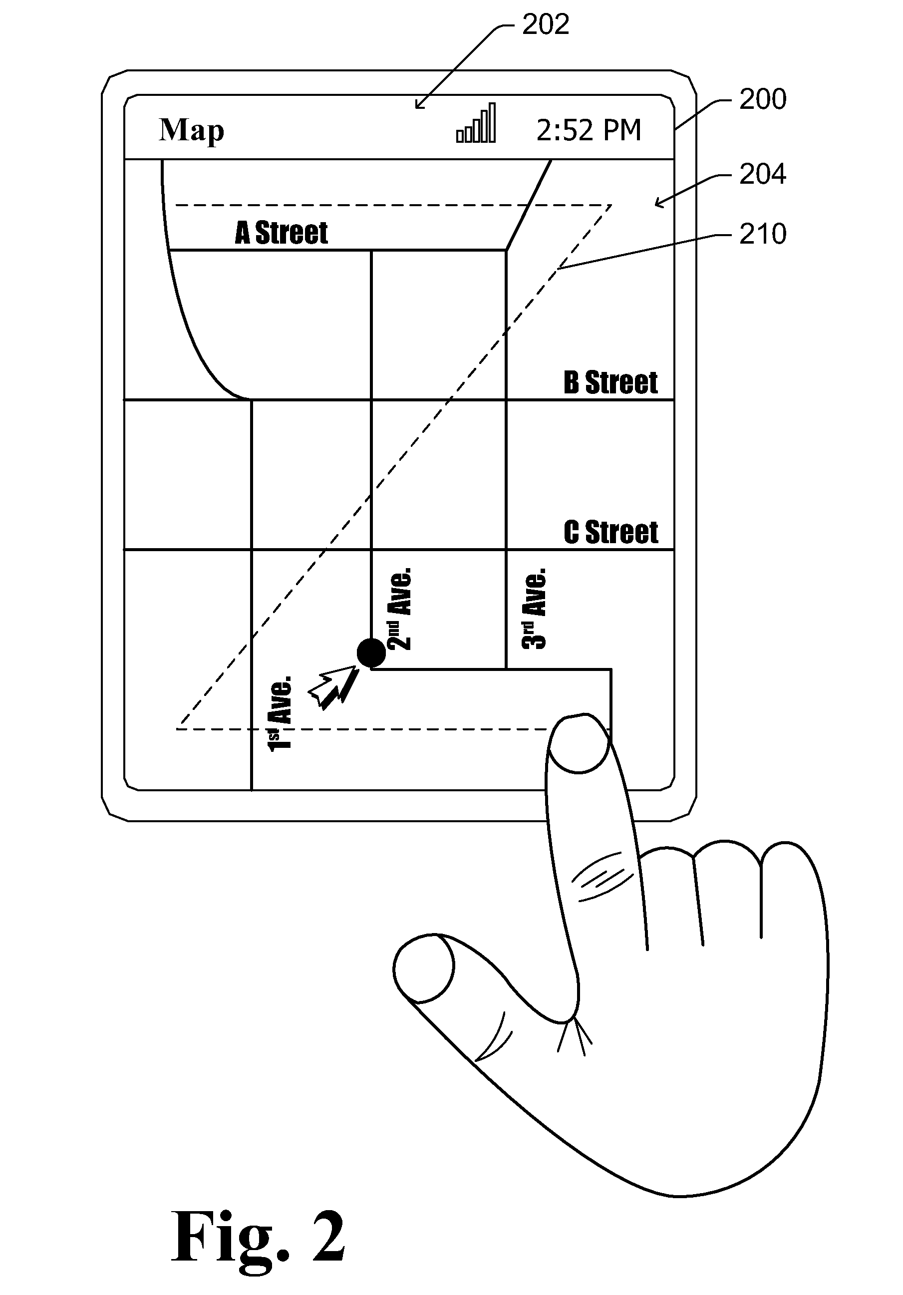 Application Display on a Locked Device