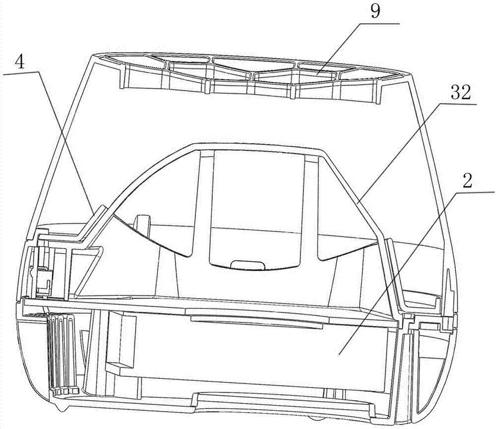 Air purifier with mask as filter material