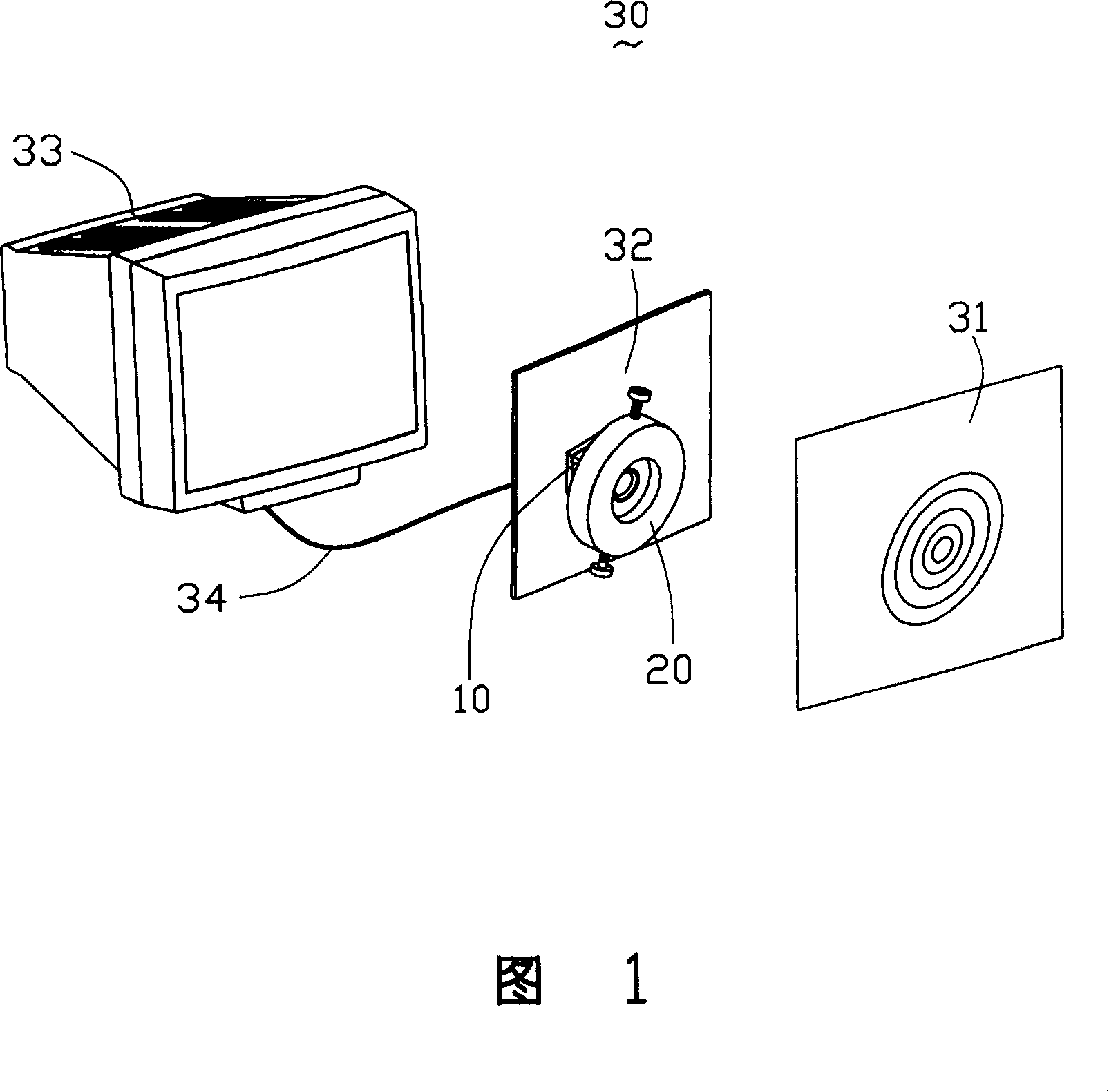 Image sensing module focusing device and method