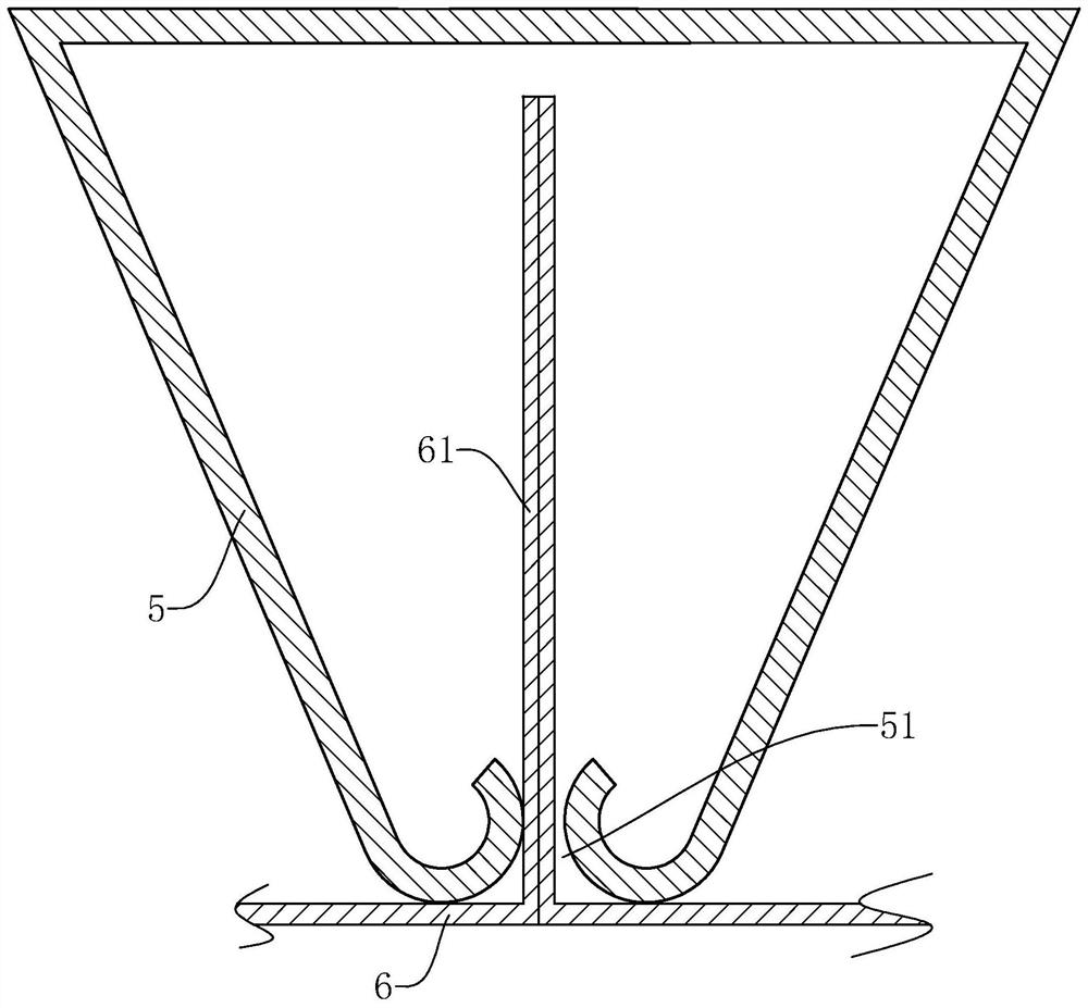 A roof structure of a house