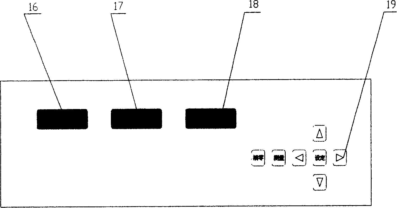 Hydraulic induced volume densimeter and testing method, use thereof