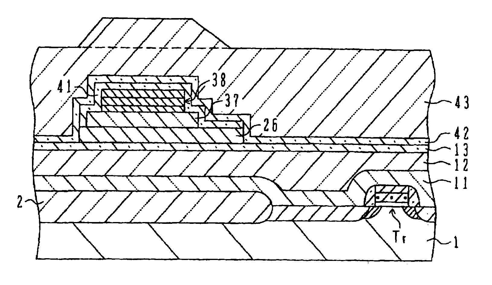 Semiconductor device including ferroelectric capacitor