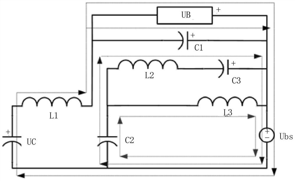 Energy conversion circuit, device, controller of electric locomotive and electric locomotive