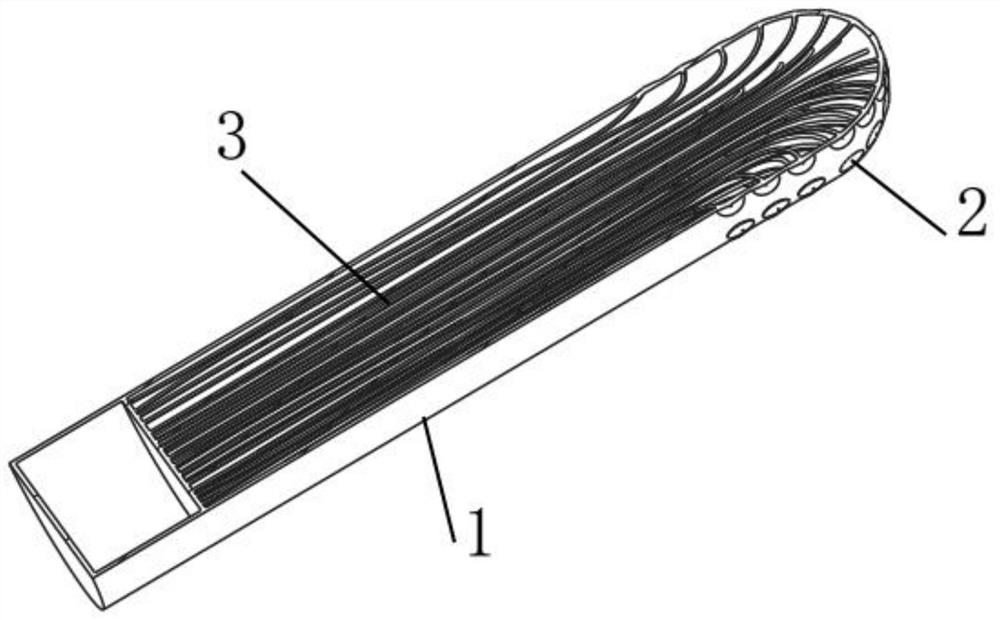 A miniature light guide 3D information collection device