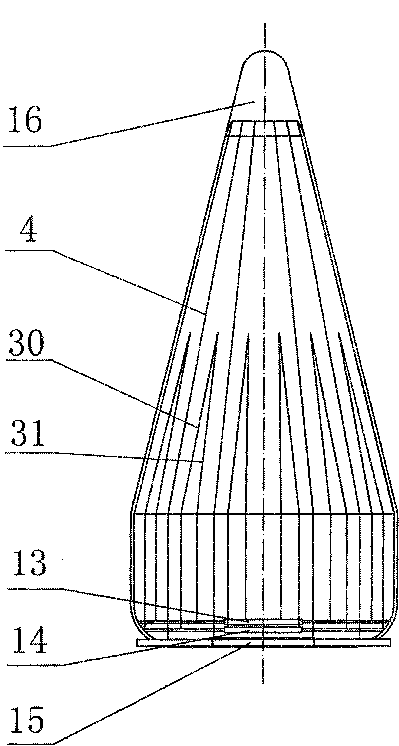 Self-pressurization type space low-infrared radiation cold-shield system device