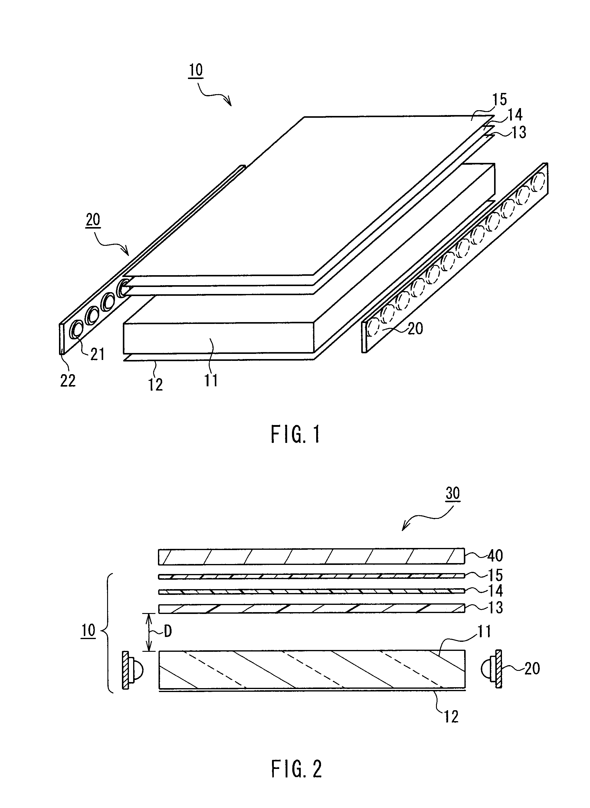Illumination device, light source device used for the same, and liquid crystal display equipped with the illumination device