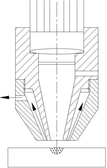 Laser rust removing device and method based on laser texturing technology