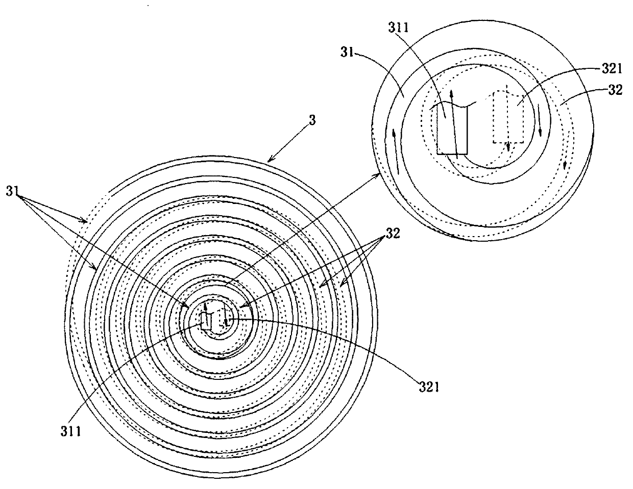 High-efficiency tunnel cooling vehicle