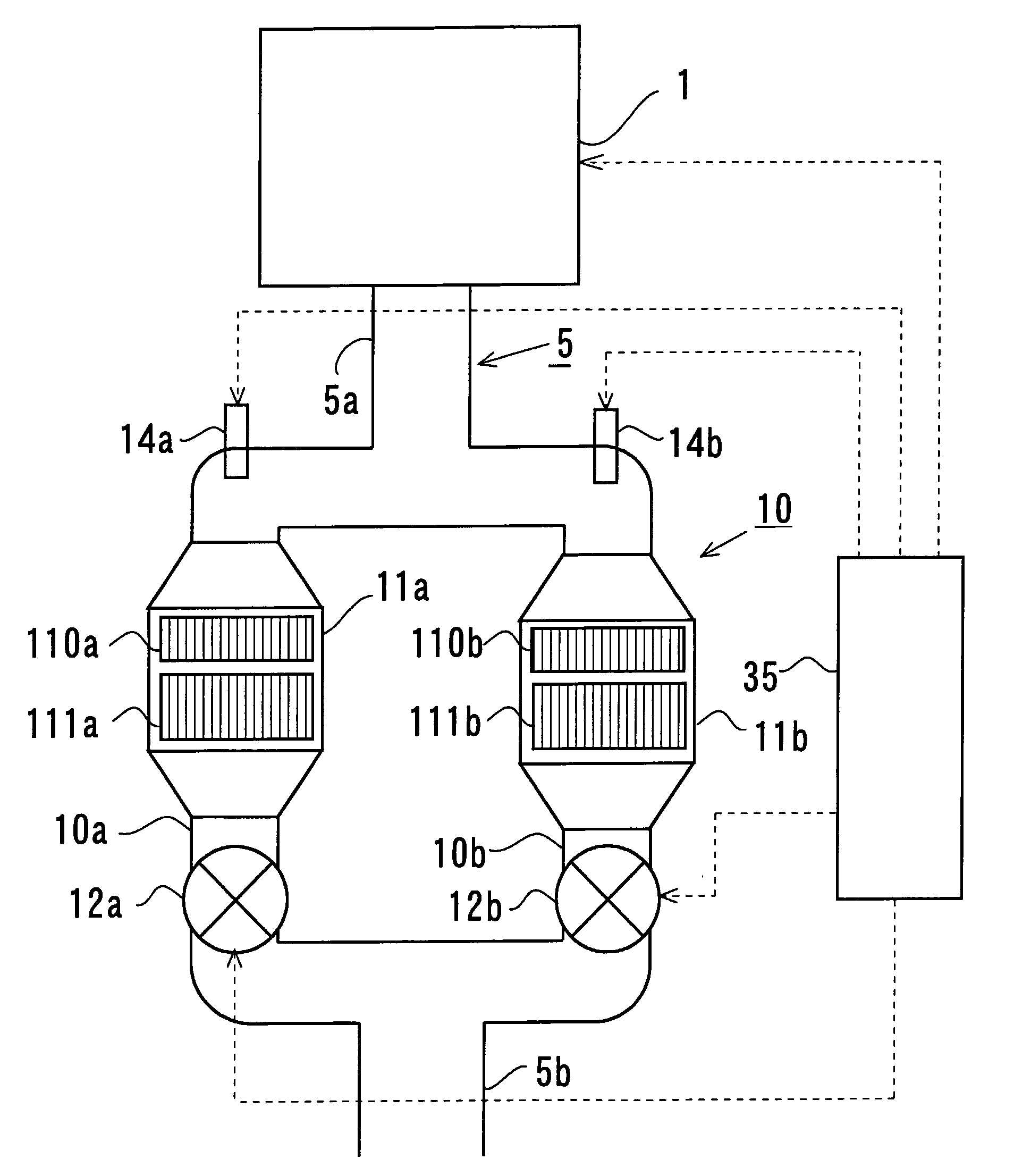 Exhaust gas purification system for internal combustion engine and method for regenerating purification ability of exhaust gas purification device