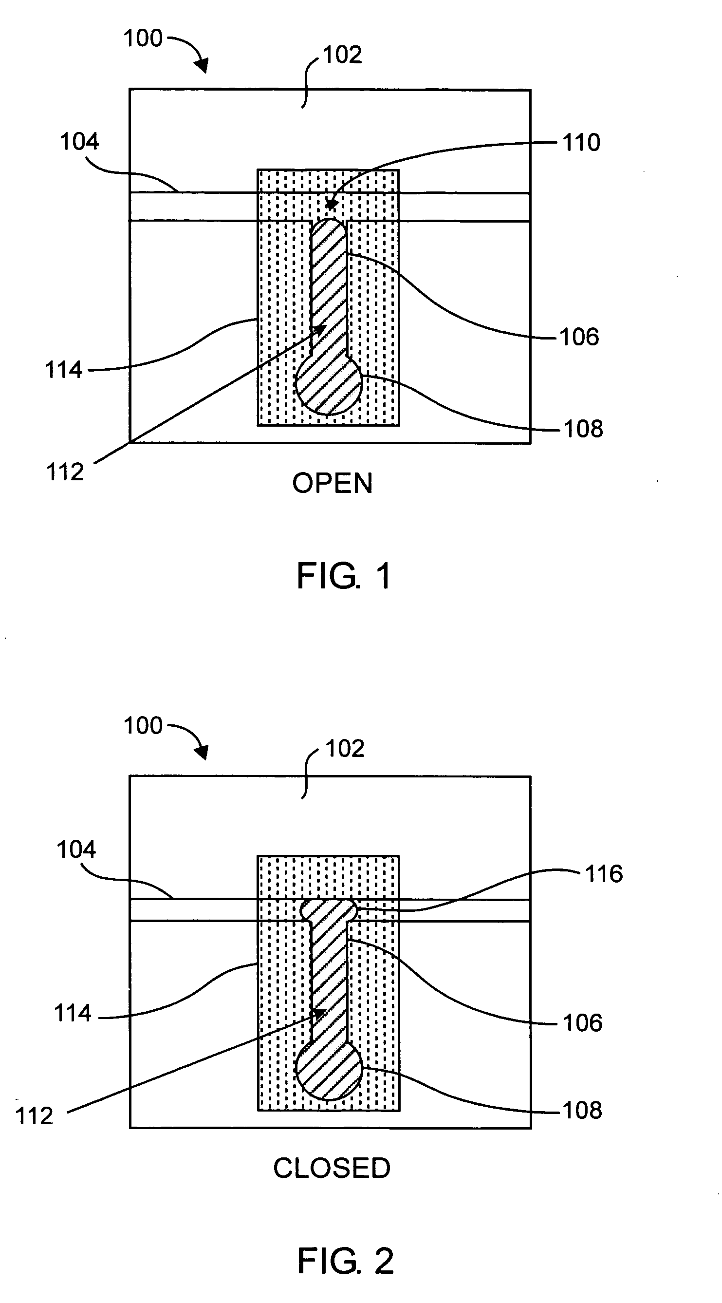 Phase-change valve apparatuses