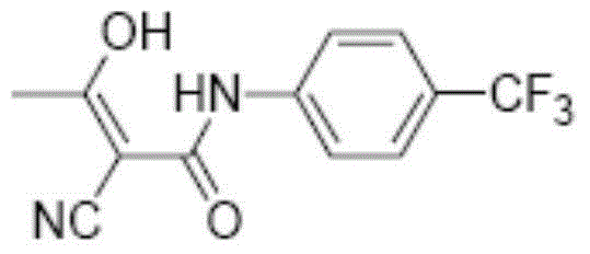 Method for synthesizing teriflunomide