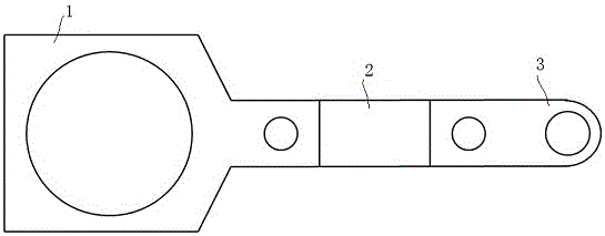 Connecting rod with two-stage-adjustable length