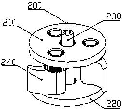 Planet wheel installation device and method