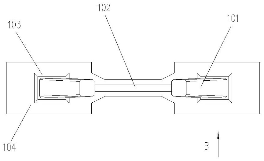 Bridge curve type tower column outer formwork system