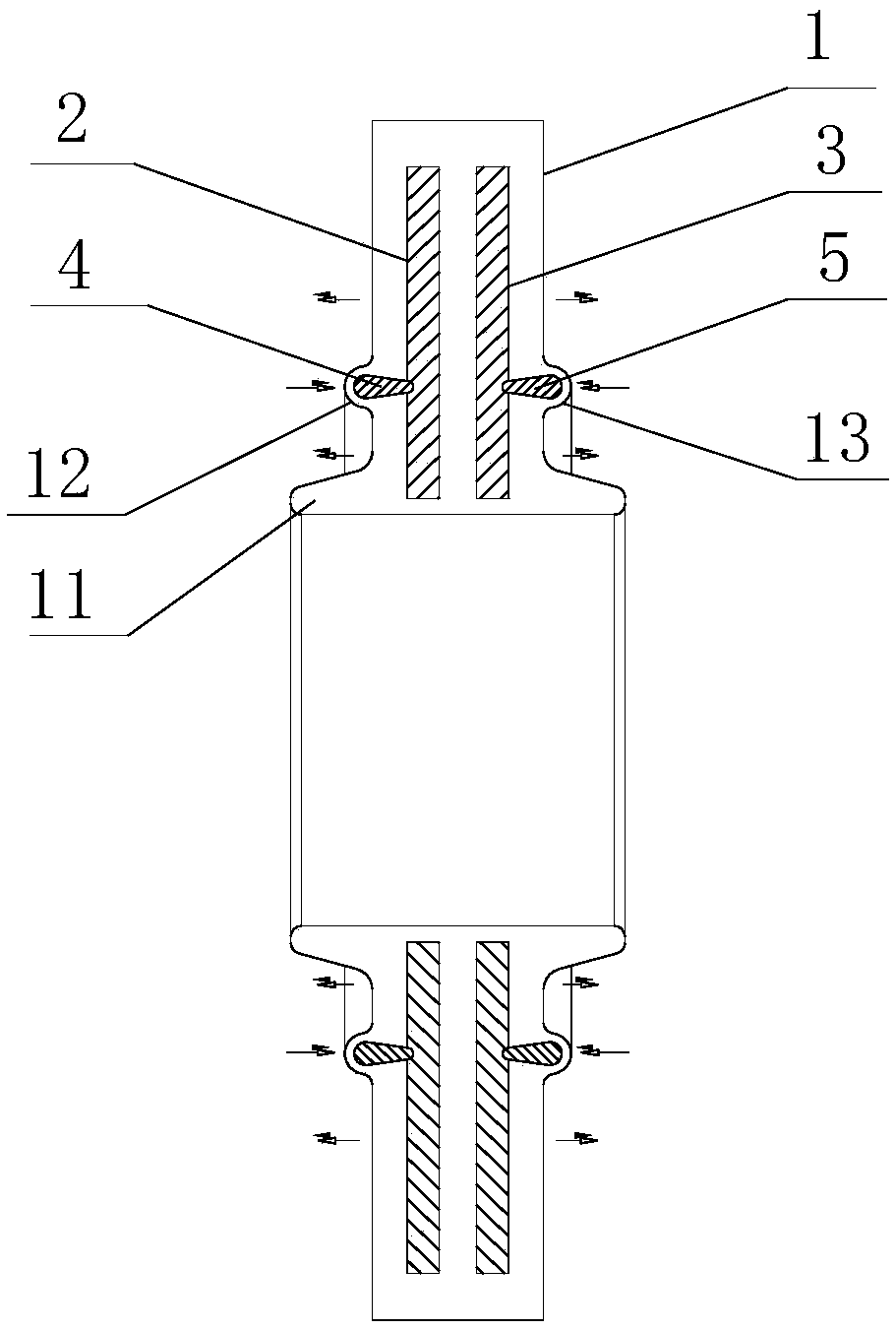 Locking type sealing washer with high airtightness