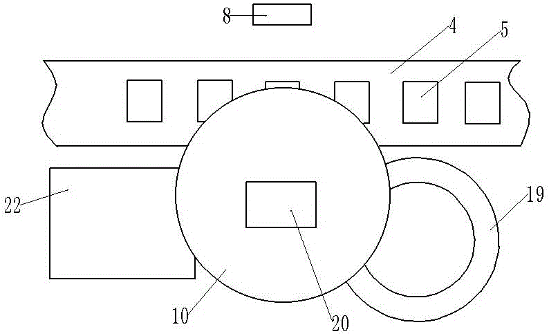Sintering device of LED bulb