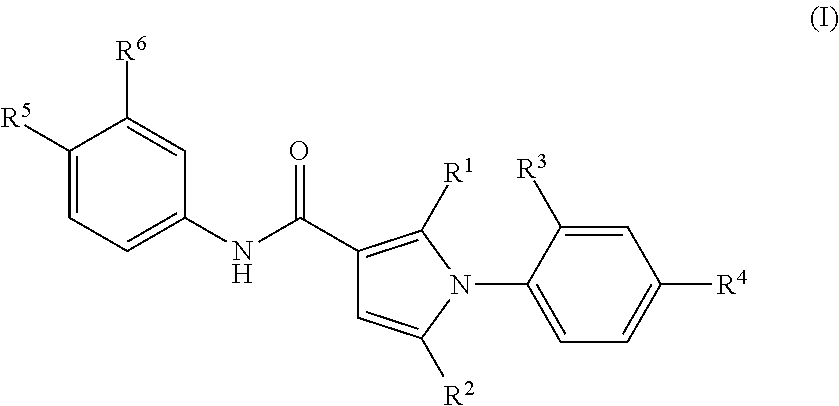 1-phenylpyrrole derivatives