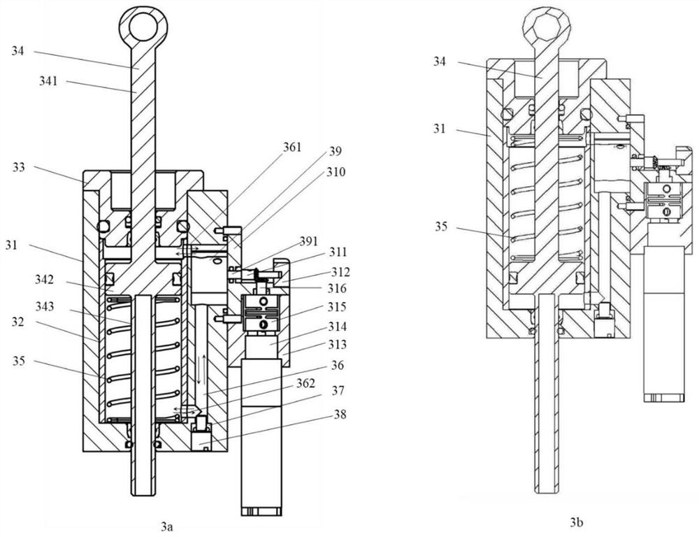 Semi-automatic rigid-flexible coupling type hydraulic exoskeleton