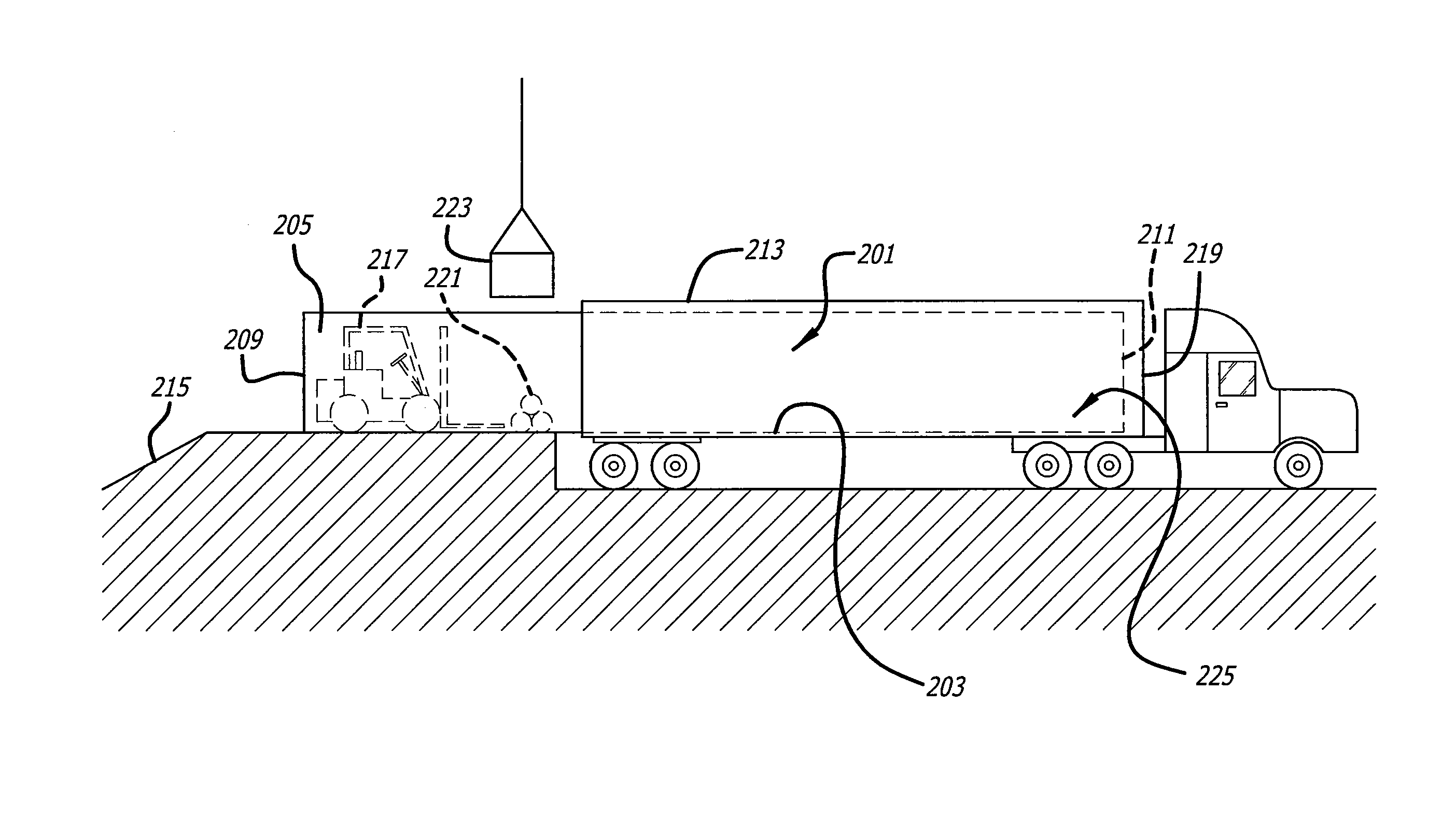Methods and apparatus for freight container loading