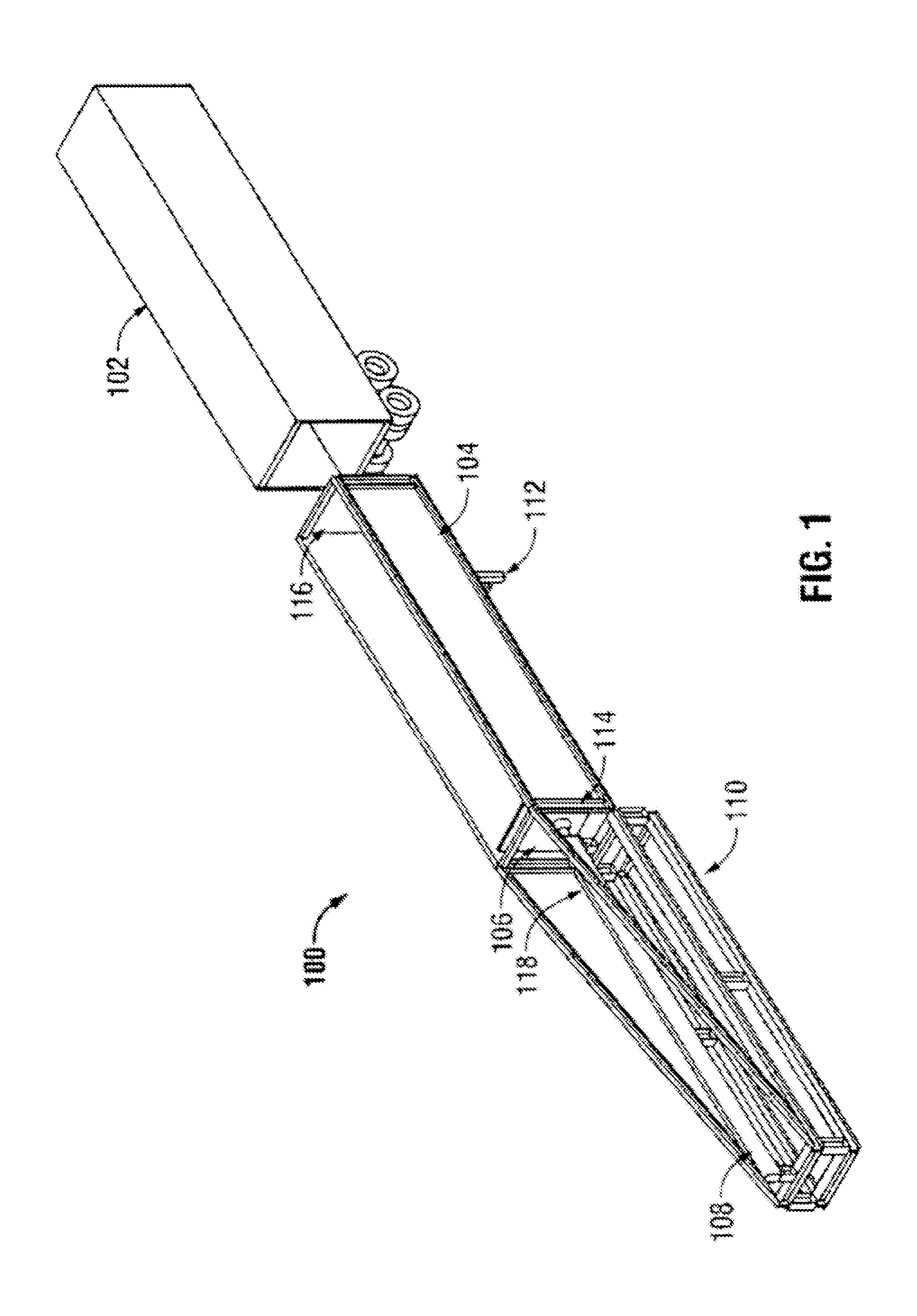 Methods and apparatus for freight container loading