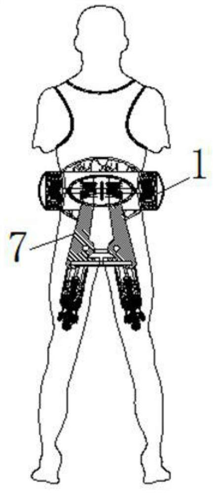 A walking and turning warning device for presbycusis patients based on electromagnetic induction