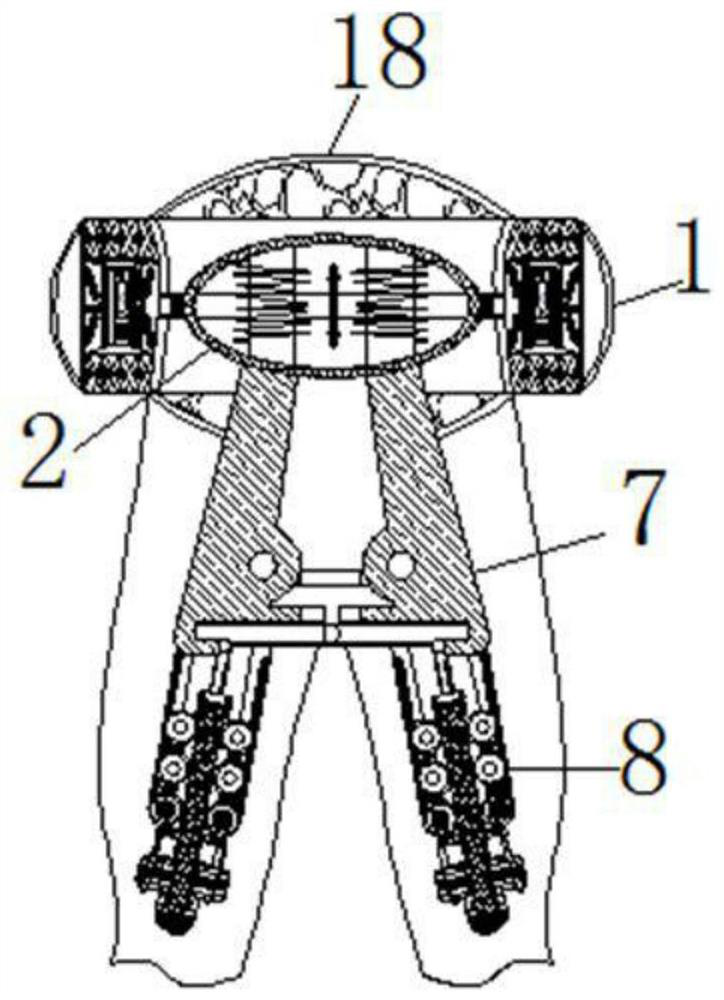 A walking and turning warning device for presbycusis patients based on electromagnetic induction