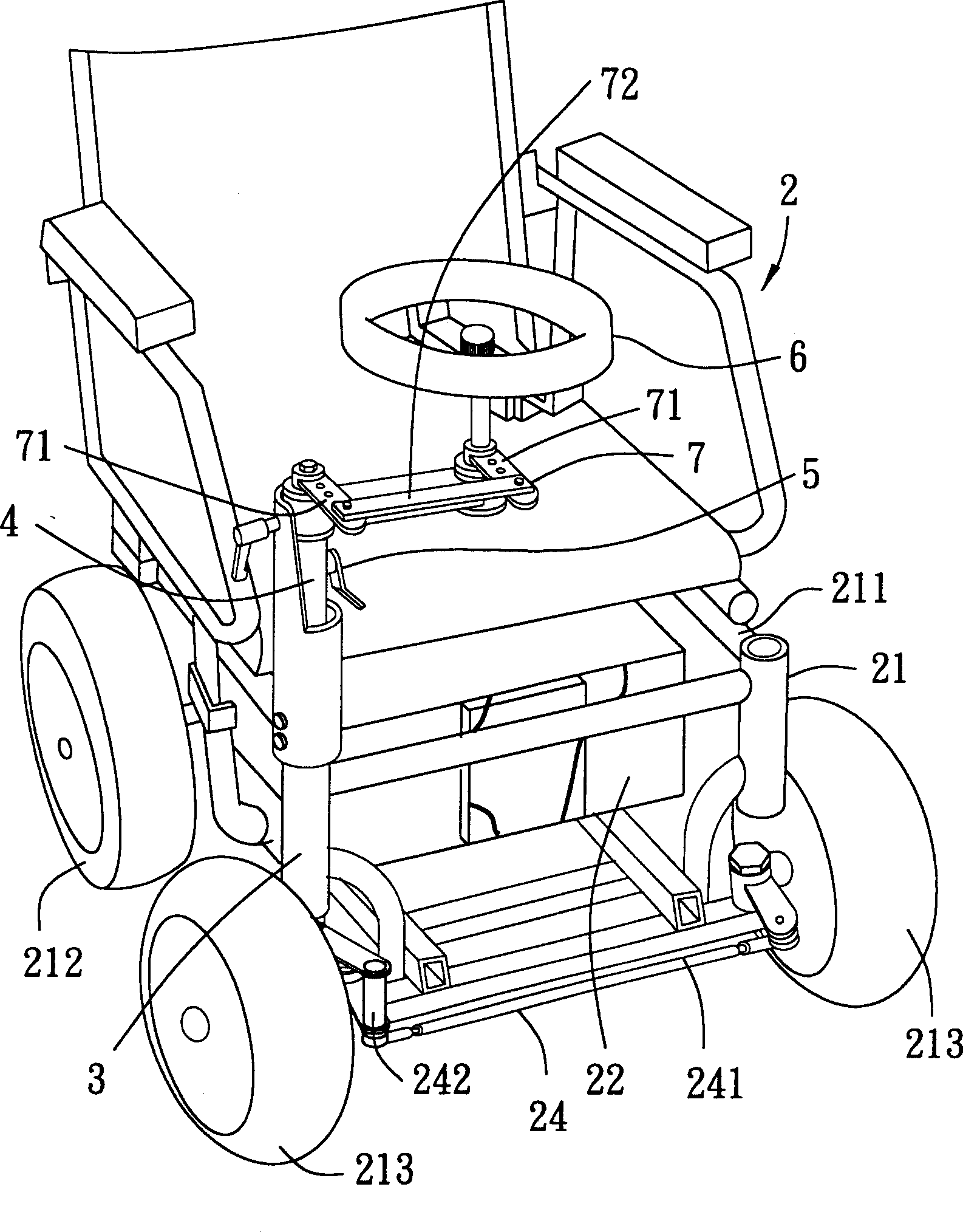 Electric wheel chair