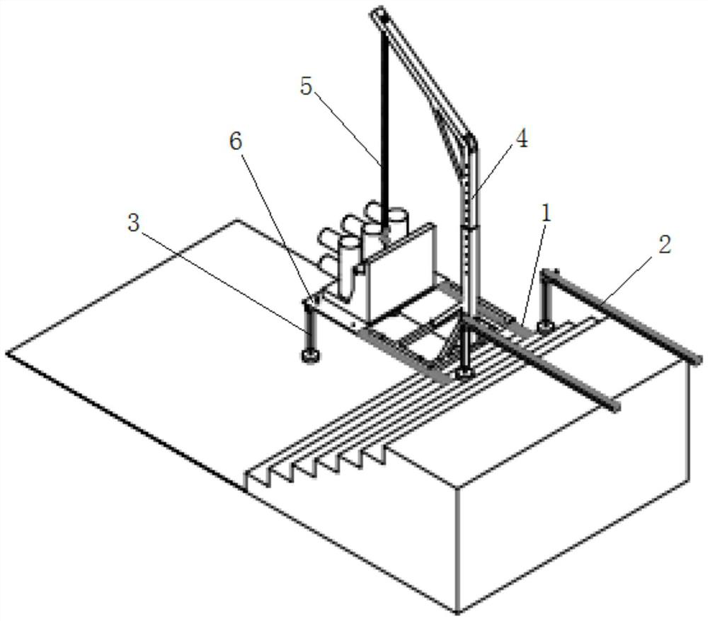 Equipment maintenance and transportation device capable of going up and down steps and using method thereof