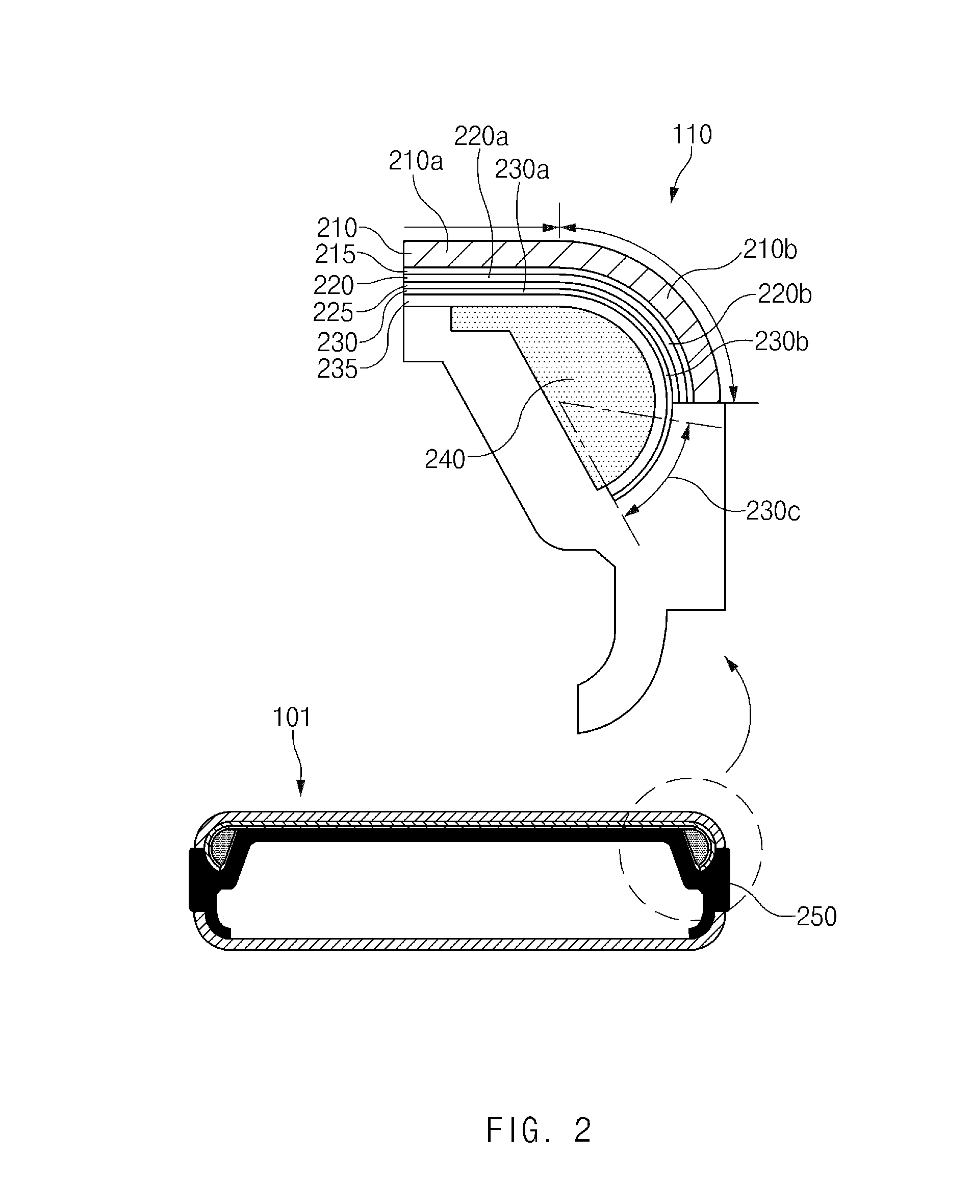Electronic device with screen