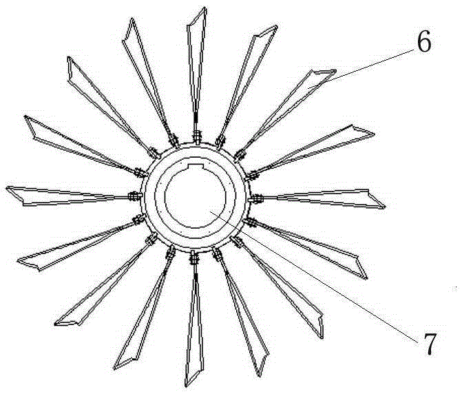 Horizontal-type dual-inlet pressurization rotating packing bed