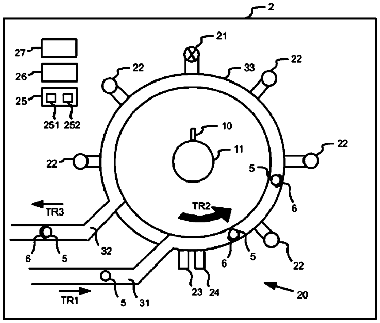 Container handling apparatus and method for handling containers