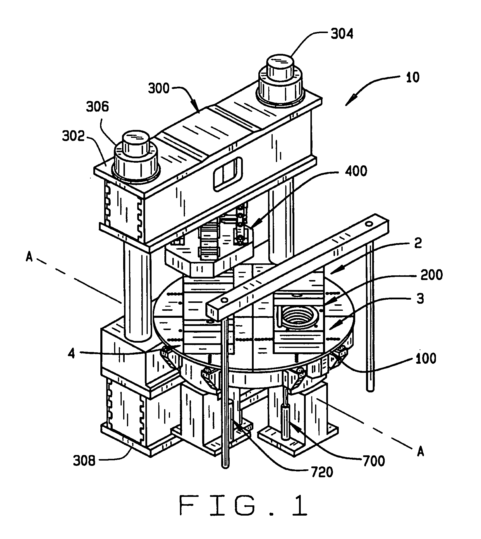 Apparatus and method for simultaneous usage of multiple die casting tools