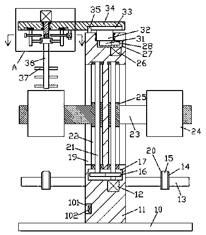 Medicinal material treatment device