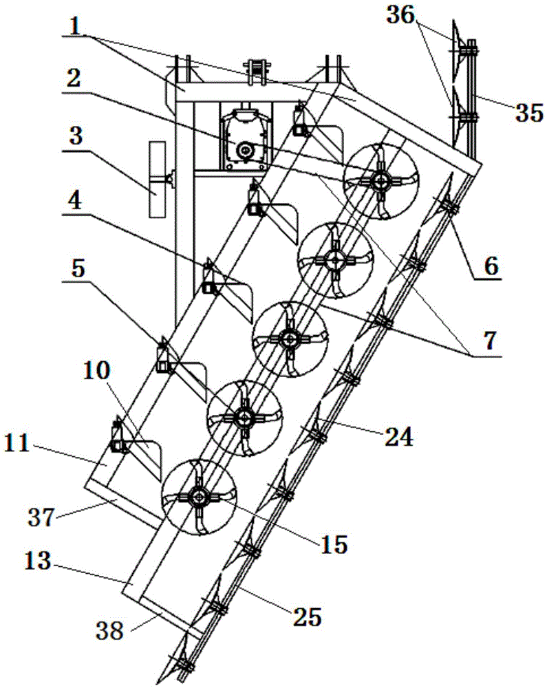 A conventional compound plow and tractor