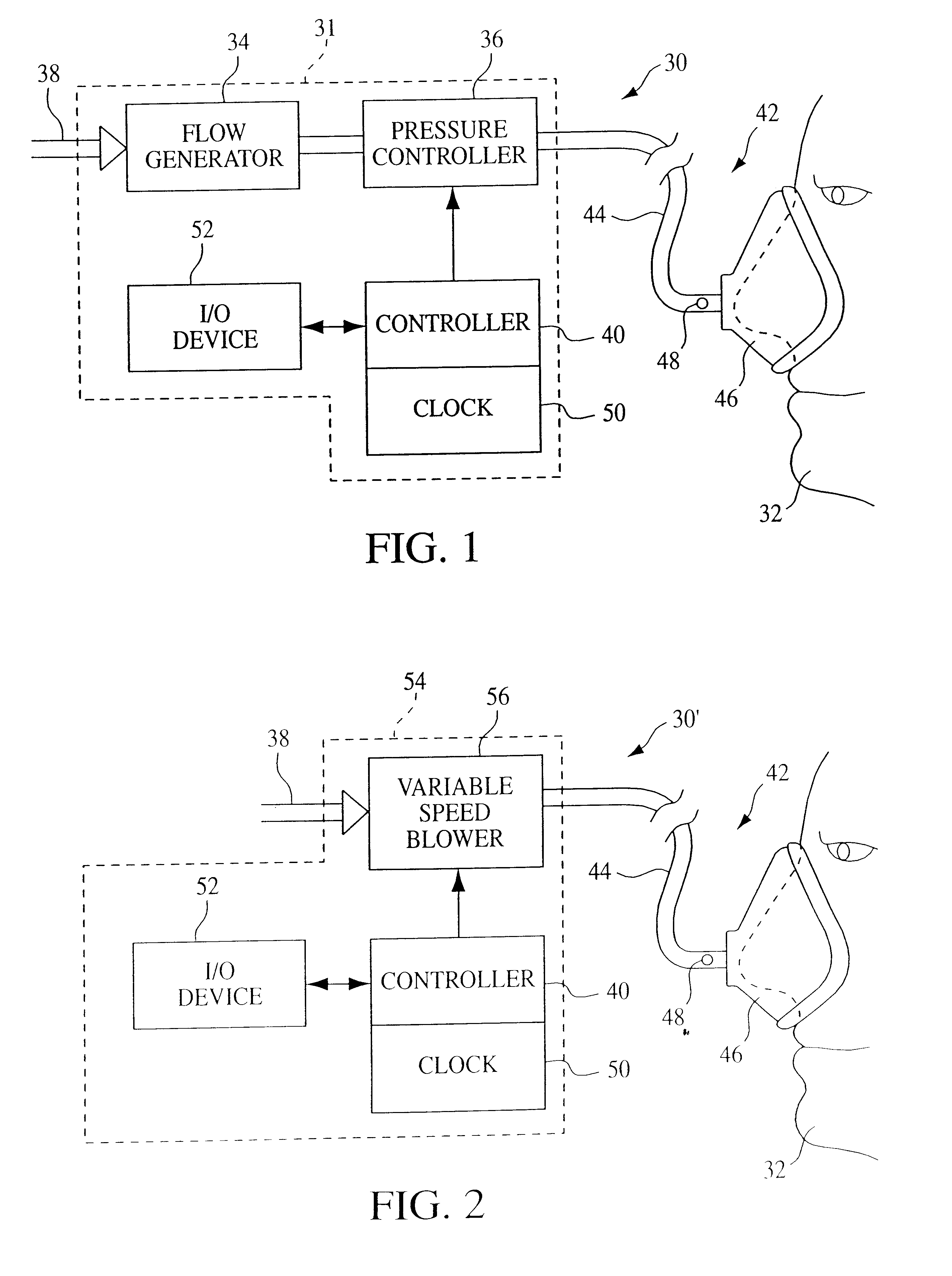 Apparatus and method of providing continuous positive airway pressure
