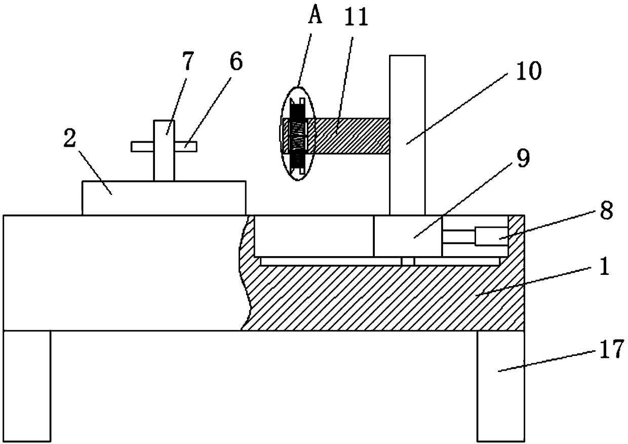 Automatic hard alloy welding tool for valve seat