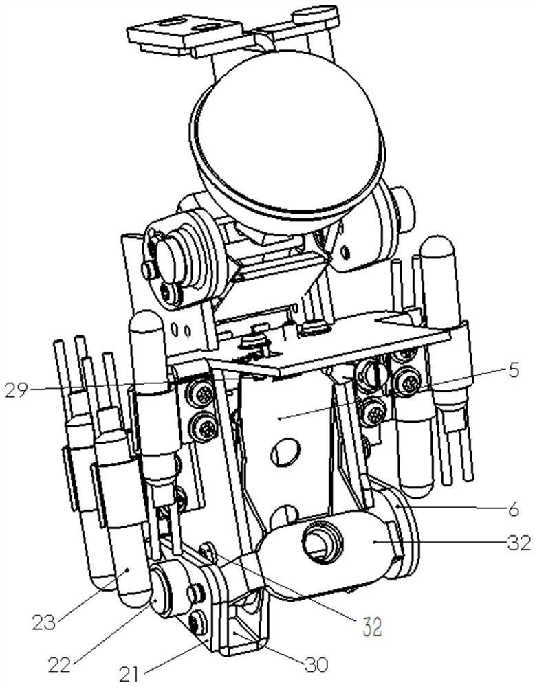 Gas relay with independent heavy gas and oil loss functions