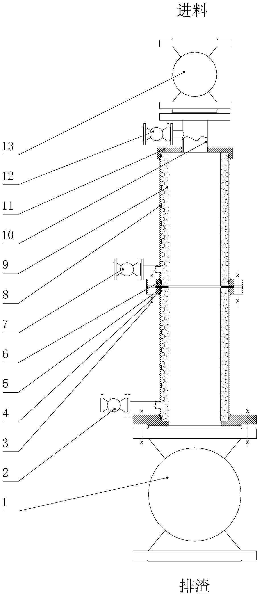 A filter and squeeze drying unit for easy-to-filter materials