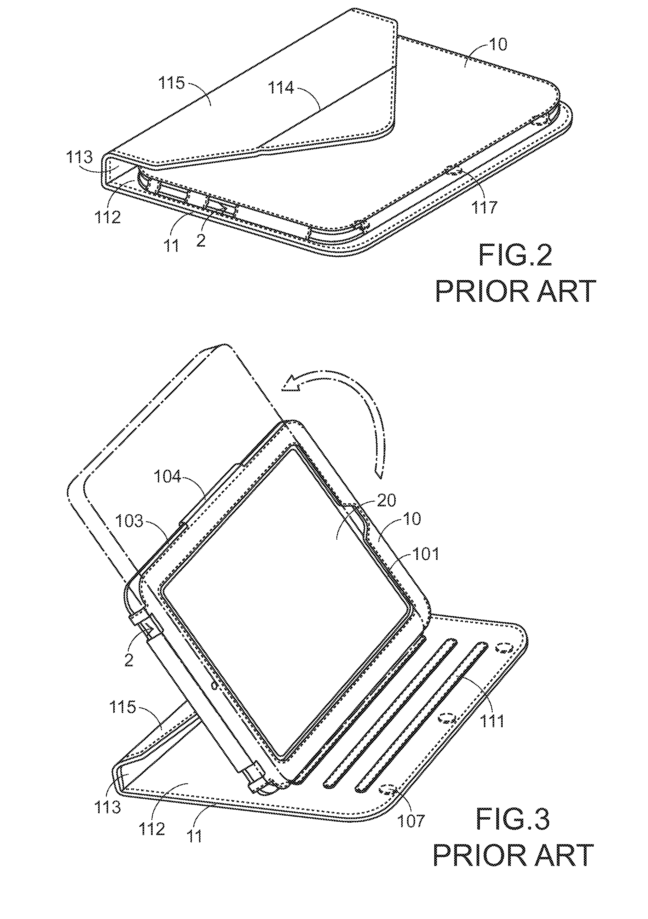 Storing mechanism for electronic device