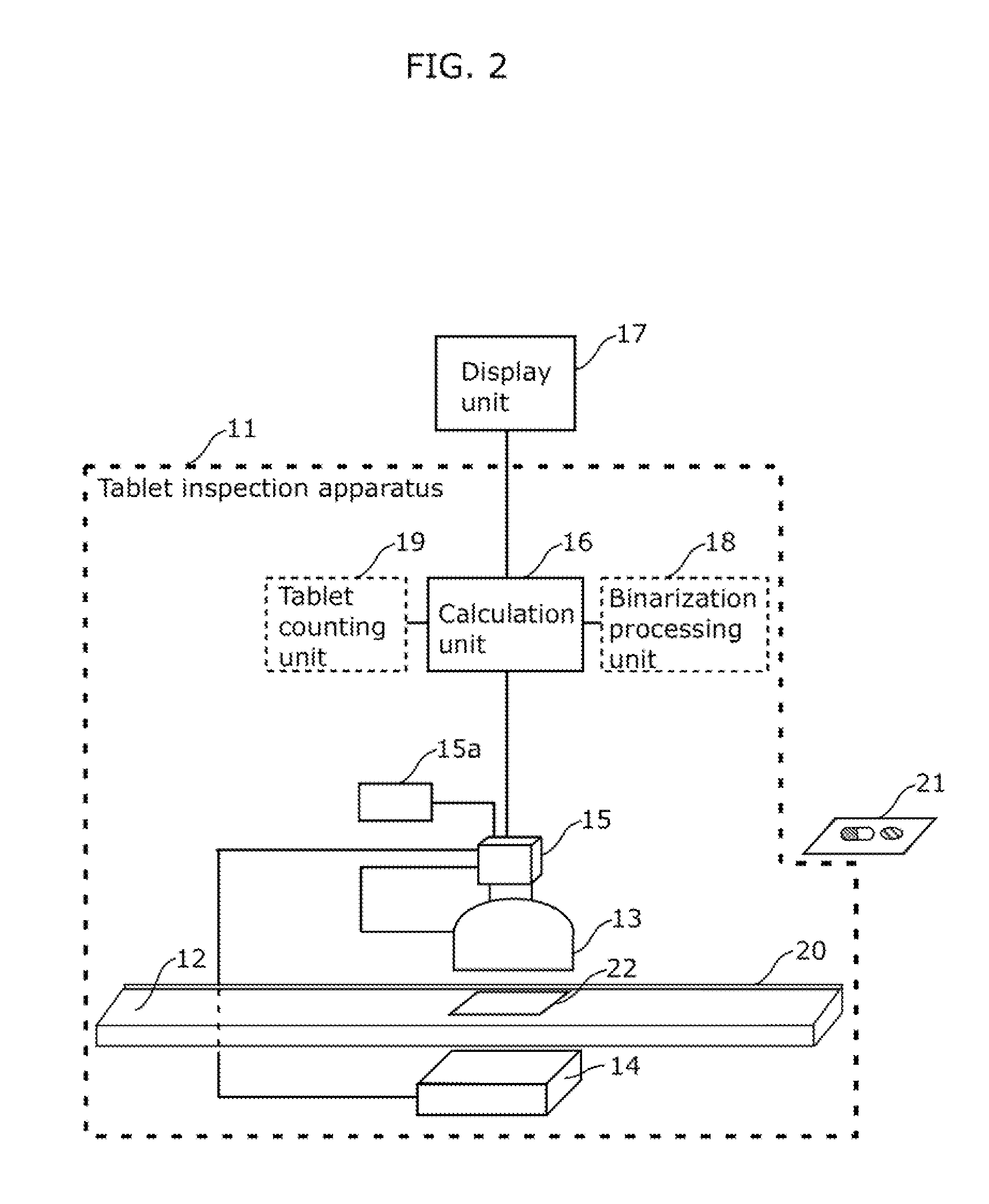 Tablet inspection apparatus and tablet inspection method using the same