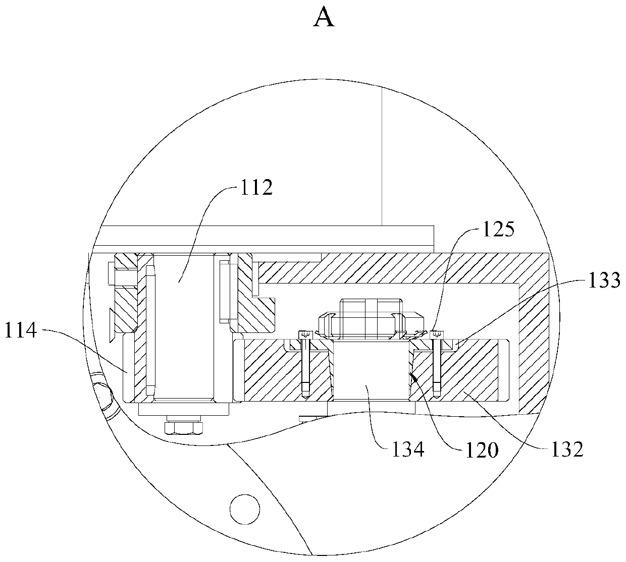 Electric guide plate mechanism and lifting tool