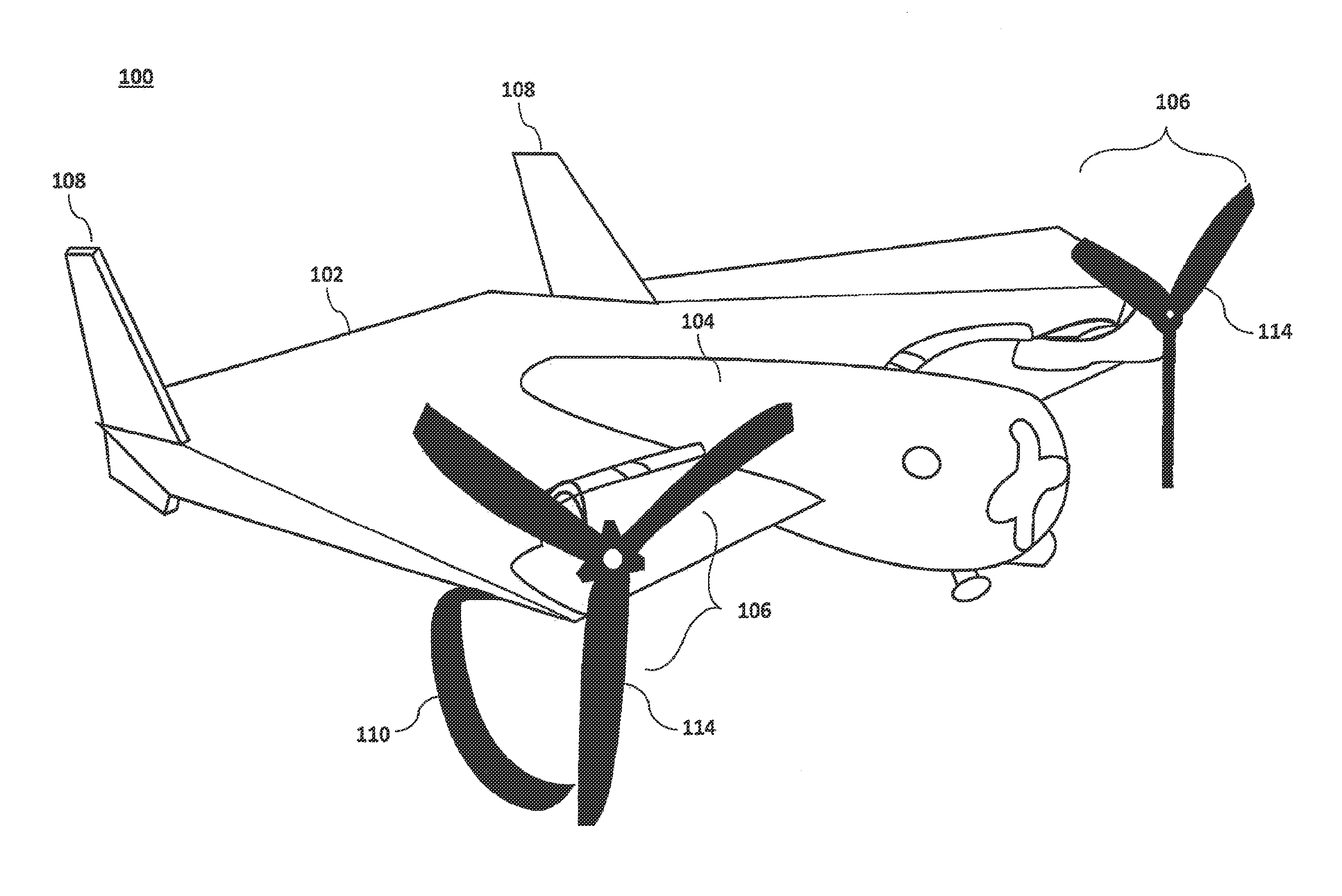 Modular miniature unmanned aircraft with vectored thrust control